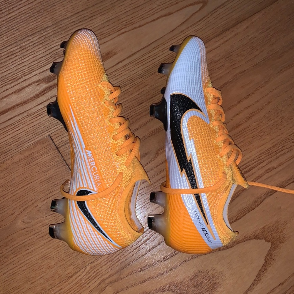 Nike cleats - Mercurial Vapor 13 Elite FG 'Laser Orange'